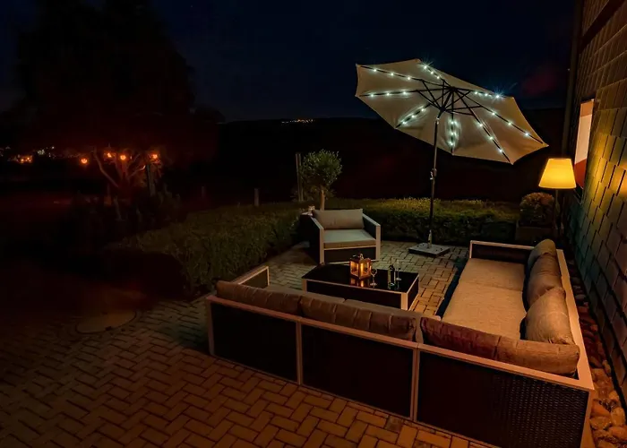 アパート Fuchsbau Im Eg Des Ferienhauses Falkenhoehe